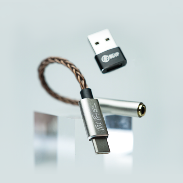 BGVP T01pro Dac Decoding Audio HiFi Earphone Amplifier USB TypeC to 3.5mm 32bit Digital Decoder