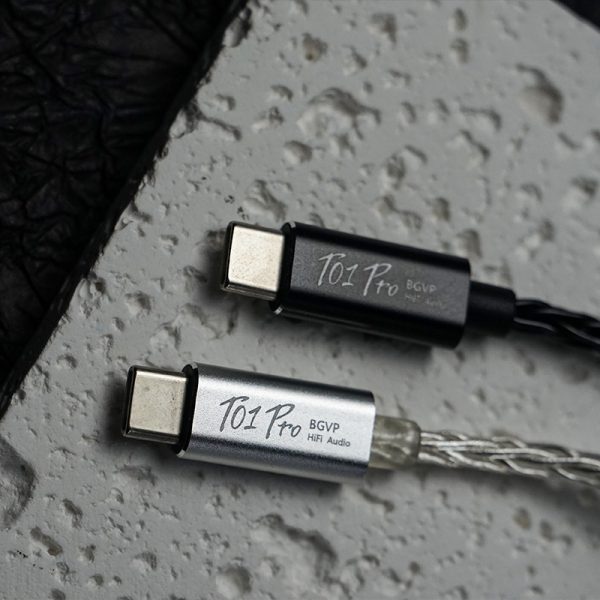 BGVP T01pro Dac Decoding Audio HiFi Earphone Amplifier USB TypeC to 3.5mm 32bit Digital Decoder